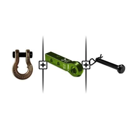 Jowl® Split Shackle® 5/8 Mohawk 1.25 Receiver and Hitch Pin Bundle