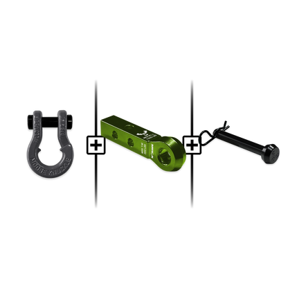 Jowl® Split Shackle® 5/8 Mohawk 1.25 Receiver and Hitch Pin Bundle