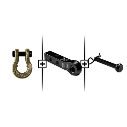 Jowl® Split Shackle® 5/8 Mohawk 1.25 Receiver and Hitch Pin Bundle