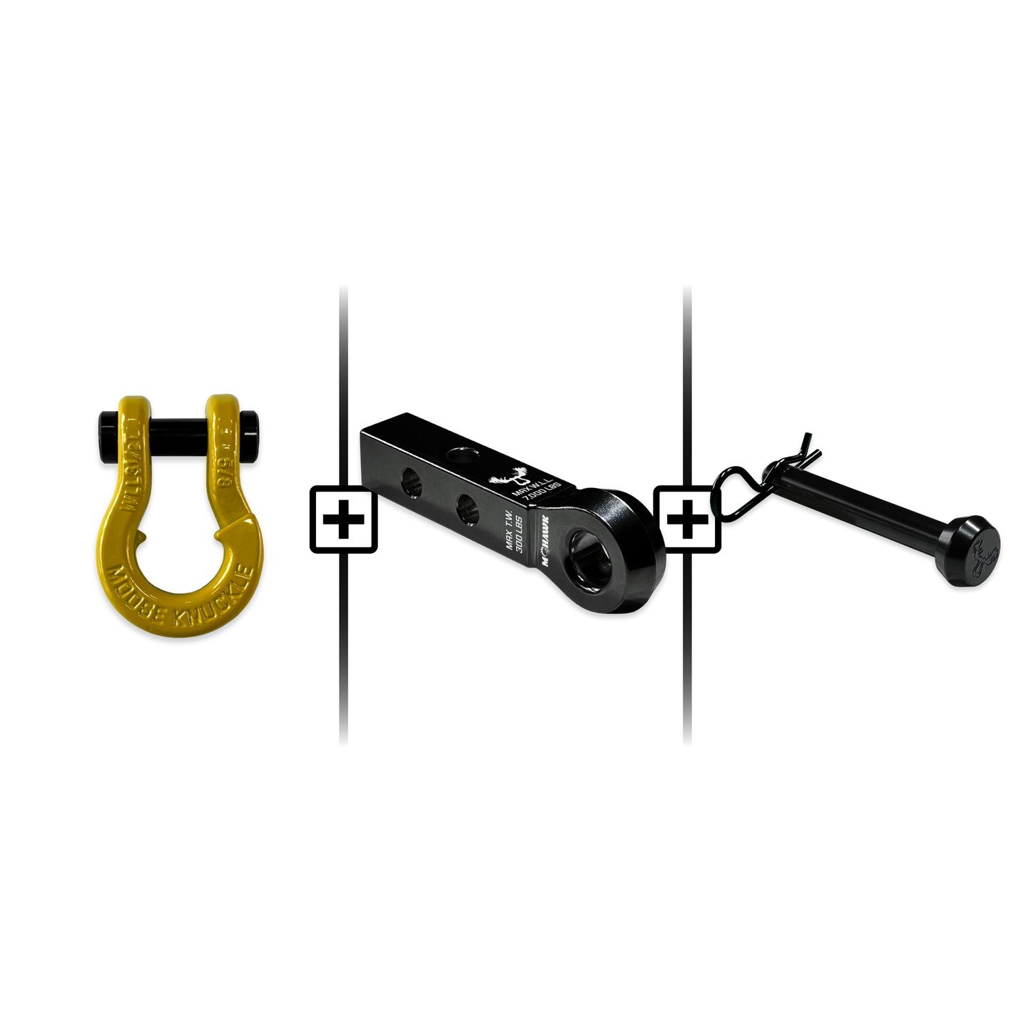 Jowl® Split Shackle® 5/8 Mohawk 1.25 Receiver and Hitch Pin Bundle
