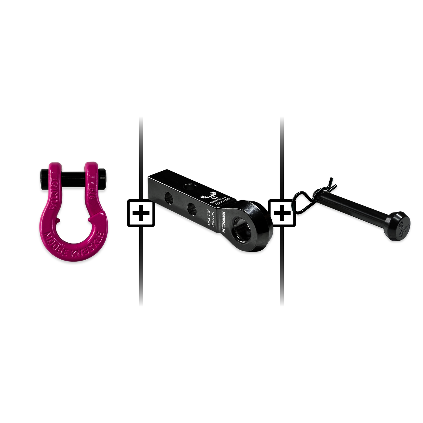 Jowl® Split Shackle® 5/8 Mohawk 1.25 Receiver and Hitch Pin Bundle