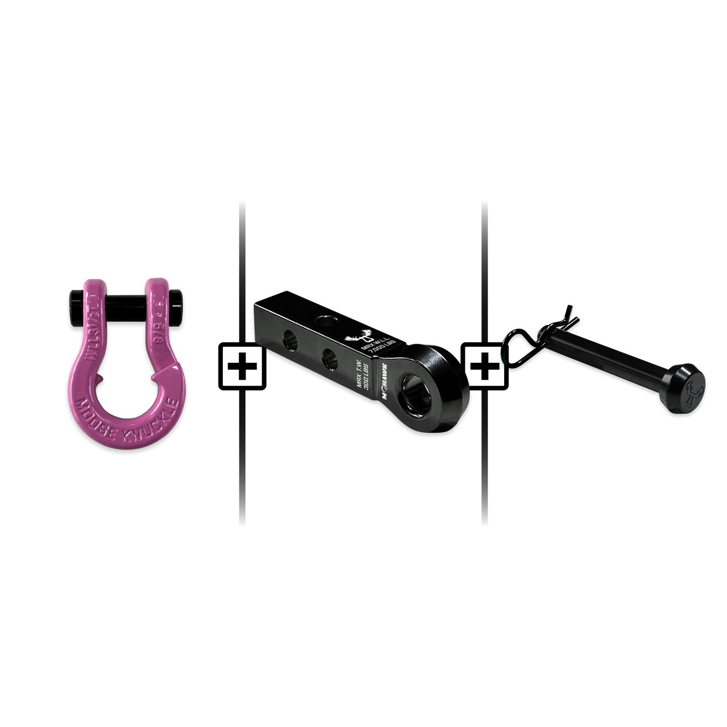 Jowl® Split Shackle® 5/8 Mohawk 1.25 Receiver and Hitch Pin Bundle