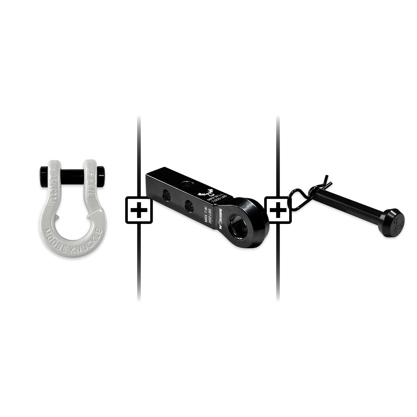 Jowl® Split Shackle® 5/8 Mohawk 1.25 Receiver and Hitch Pin Bundle