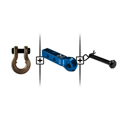 Jowl® Split Shackle® 5/8 Mohawk 1.25 Receiver and Hitch Pin Bundle