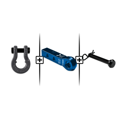 Jowl® Split Shackle® 5/8 Mohawk 1.25 Receiver and Hitch Pin Bundle
