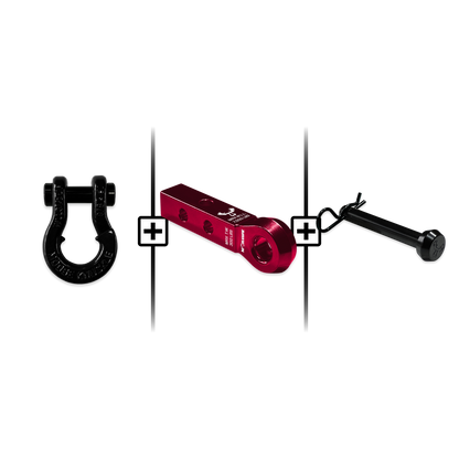 Jowl® Split Shackle® 5/8 Mohawk 1.25 Receiver and Hitch Pin Bundle
