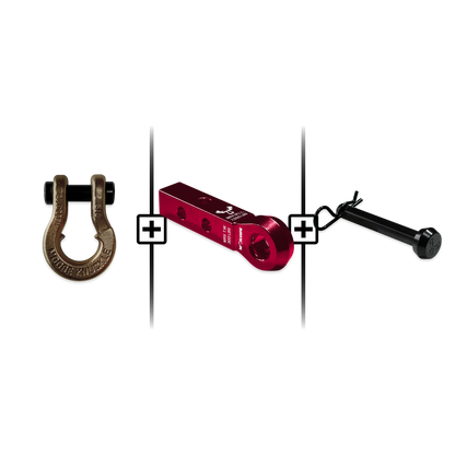 Jowl® Split Shackle® 5/8 Mohawk 1.25 Receiver and Hitch Pin Bundle