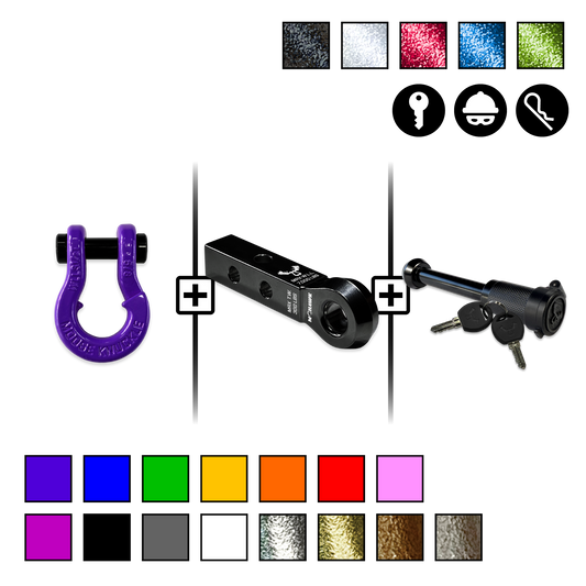 Jowl® Split Shackle® 5/8 Mohawk 1.25 Receiver and Hitch Pin Bundle