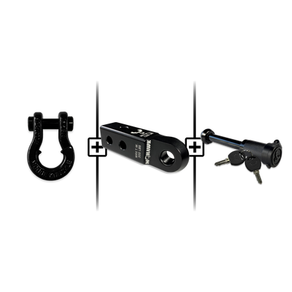 Jowl® 5/8 Split Shackle® Mohawk 2.0x5/8 Receiver and Hitch Pin Bundle