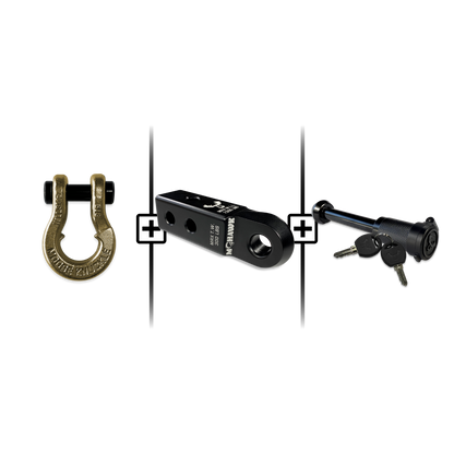Jowl® 5/8 Split Shackle® Mohawk 2.0x5/8 Receiver and Hitch Pin Bundle