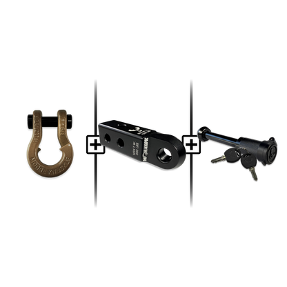 Jowl® 5/8 Split Shackle® Mohawk 2.0x5/8 Receiver and Hitch Pin Bundle