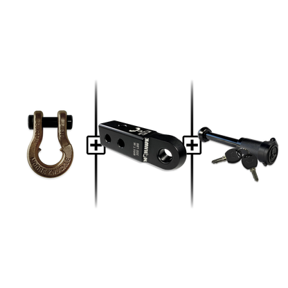 Jowl® Split Shackle® 5/8 Mohawk Receiver 2.0 x 5/8 Hitch Pin Bundle