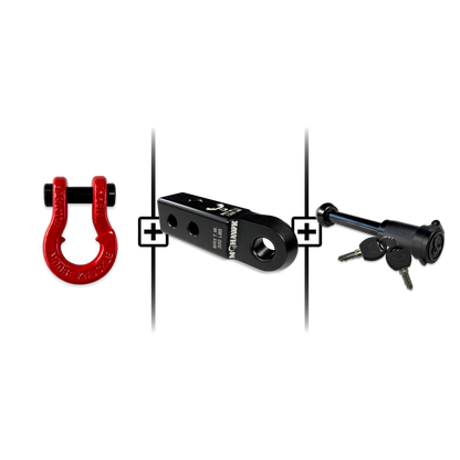 Jowl® 5/8 Split Shackle® Mohawk 2.0x5/8 Receiver and Hitch Pin Bundle
