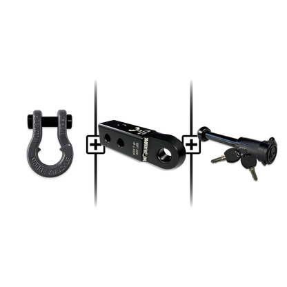 Jowl® 5/8 Split Shackle® Mohawk 2.0x5/8 Receiver and Hitch Pin Bundle
