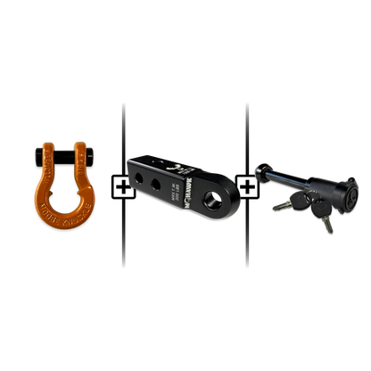 Jowl® 5/8 Split Shackle® Mohawk 2.0x5/8 Receiver and Hitch Pin Bundle
