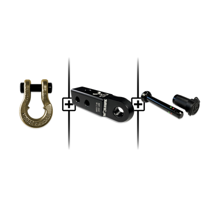Jowl® 5/8 Split Shackle® Mohawk 2.0x5/8 Receiver and Hitch Pin Bundle