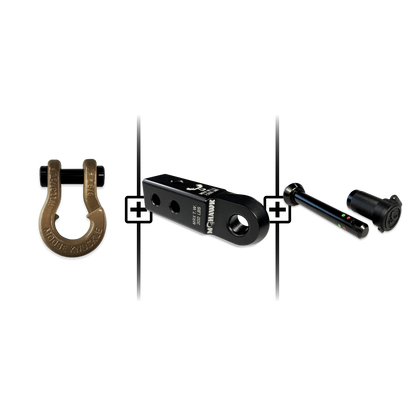 Jowl® 5/8 Split Shackle® Mohawk 2.0x5/8 Receiver and Hitch Pin Bundle