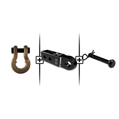 Jowl® 5/8 Split Shackle® Mohawk 2.0x5/8 Receiver and Hitch Pin Bundle