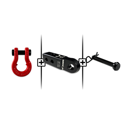 Jowl® 5/8 Split Shackle® Mohawk 2.0x5/8 Receiver and Hitch Pin Bundle