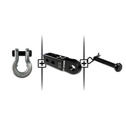 Jowl® 5/8 Split Shackle® Mohawk 2.0x5/8 Receiver and Hitch Pin Bundle