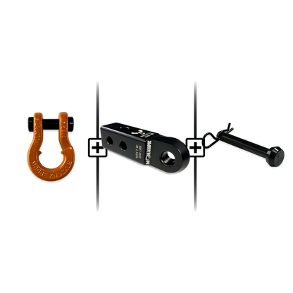 Jowl® 5/8 Split Shackle® Mohawk 2.0x5/8 Receiver and Hitch Pin Bundle