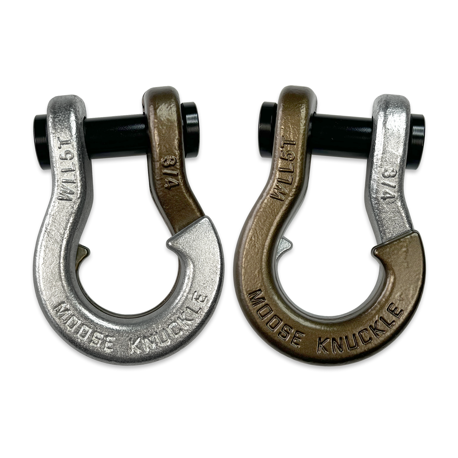 Jowl Galvanized Recovery Shackle (Nice Gal Buff Bronze)