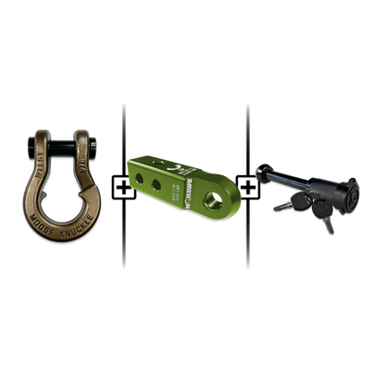 Jowl® 3/4 Split Shackle® Mohawk 2.0 Receiver and Hitch Pin Bundle