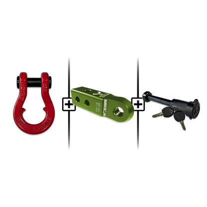 Jowl® 3/4 Split Shackle® Mohawk 2.0 Receiver and Hitch Pin Bundle