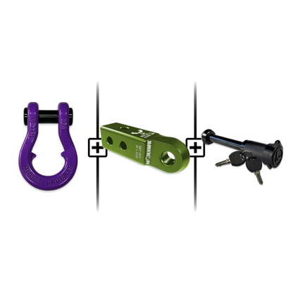 Jowl® 3/4 Split Shackle® Mohawk 2.0 Receiver and Hitch Pin Bundle