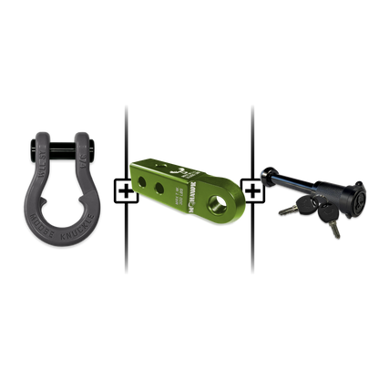 Jowl® 3/4 Split Shackle® Mohawk 2.0 Receiver and Hitch Pin Bundle