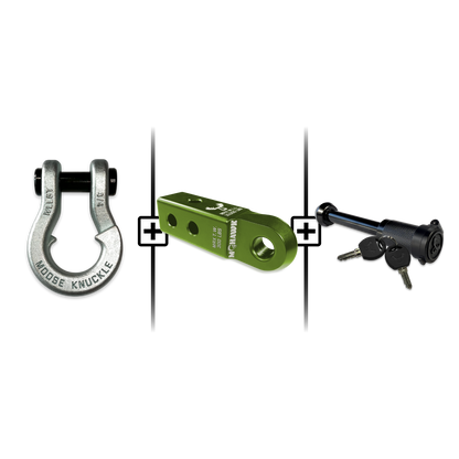 Jowl® 3/4 Split Shackle® Mohawk 2.0 Receiver and Hitch Pin Bundle