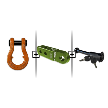 Jowl® 3/4 Split Shackle® Mohawk 2.0 Receiver and Hitch Pin Bundle