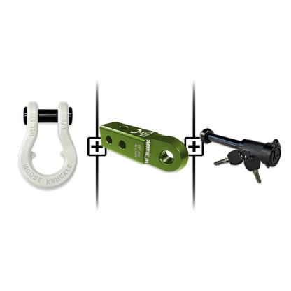 Jowl® 3/4 Split Shackle® Mohawk 2.0 Receiver and Hitch Pin Bundle