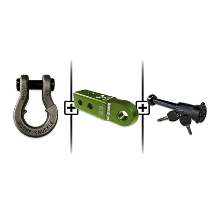 Jowl® 3/4 Split Shackle® Mohawk 2.0 Receiver and Hitch Pin Bundle