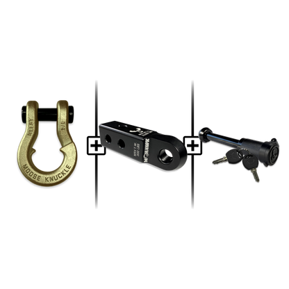 Jowl® 3/4 Split Shackle® Mohawk 2.0 Receiver and Hitch Pin Bundle