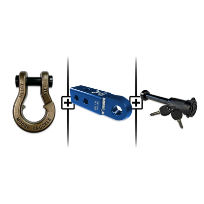 Jowl® 3/4 Split Shackle® Mohawk 2.0 Receiver and Hitch Pin Bundle