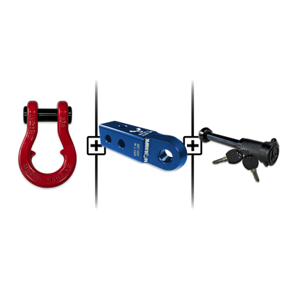 Jowl® 3/4 Split Shackle® Mohawk 2.0 Receiver and Hitch Pin Bundle