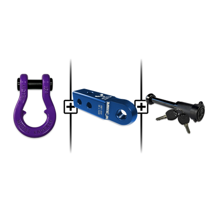 Jowl® 3/4 Split Shackle® Mohawk 2.0 Receiver and Hitch Pin Bundle