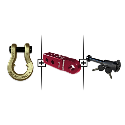 Jowl® 3/4 Split Shackle® Mohawk 2.0 Receiver and Hitch Pin Bundle
