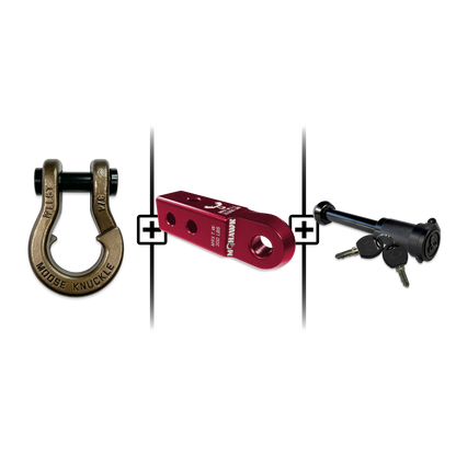 Jowl® 3/4 Split Shackle® Mohawk 2.0 Receiver and Hitch Pin Bundle