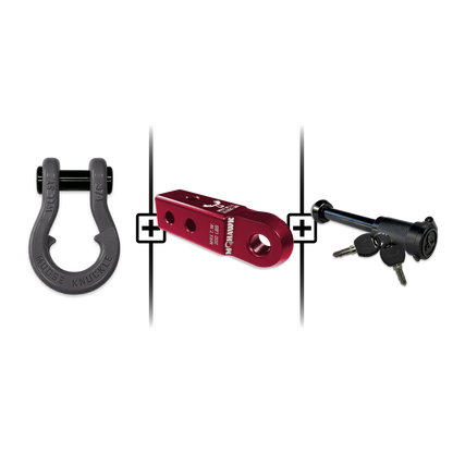 Jowl® 3/4 Split Shackle® Mohawk 2.0 Receiver and Hitch Pin Bundle
