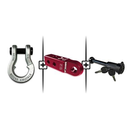 Jowl® 3/4 Split Shackle® Mohawk 2.0 Receiver and Hitch Pin Bundle