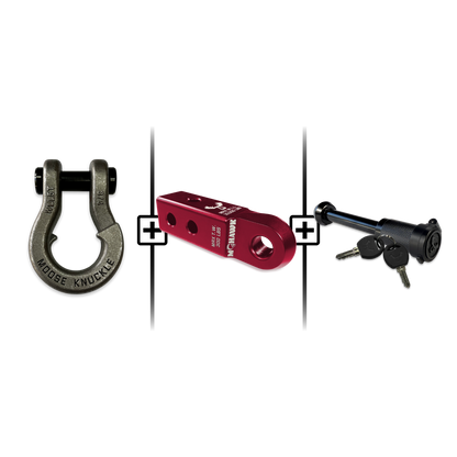 Jowl® 3/4 Split Shackle® Mohawk 2.0 Receiver and Hitch Pin Bundle