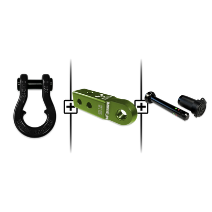 Jowl® 3/4 Split Shackle® Mohawk 2.0 Receiver and Hitch Pin Bundle