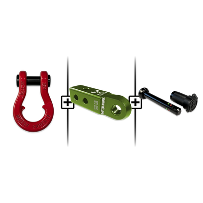 Jowl® 3/4 Split Shackle® Mohawk 2.0 Receiver and Hitch Pin Bundle