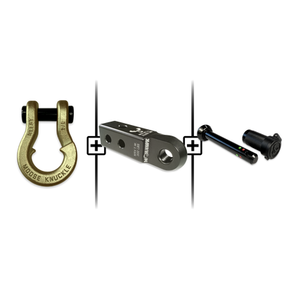 Jowl® 3/4 Split Shackle® Mohawk 2.0 Receiver and Hitch Pin Bundle