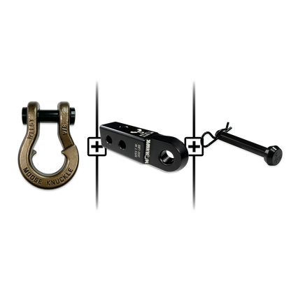 Jowl® 3/4 Split Shackle® Mohawk 2.0 Receiver and Hitch Pin Bundle