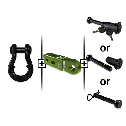 Jowl® Split Shackle® 3/4 Mohawk Receiver 2.0 Hitch Pin Bundle