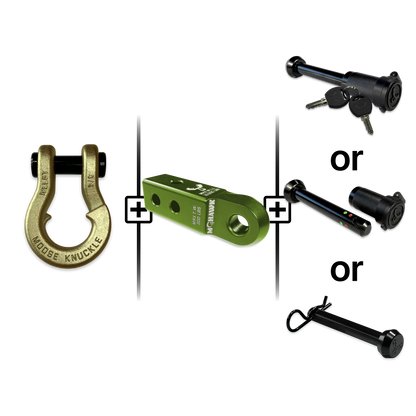 Jowl® Split Shackle® 3/4 Mohawk Receiver 2.0 Hitch Pin Bundle