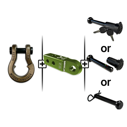 Jowl® Split Shackle® 3/4 Mohawk Receiver 2.0 Hitch Pin Bundle
